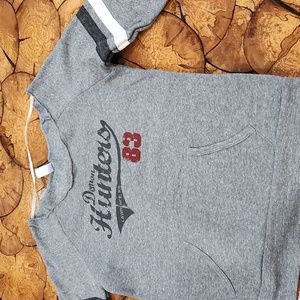 Supernatural fleece lined "demon hunters" baseball style pullover jersey